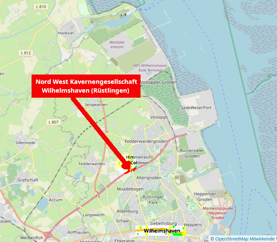 Wilhelmshaven Ölreserven