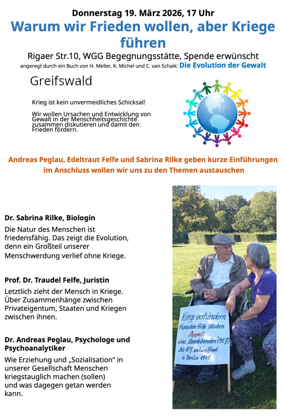 FriedenstattKrieg Greifswald 19.03.2026