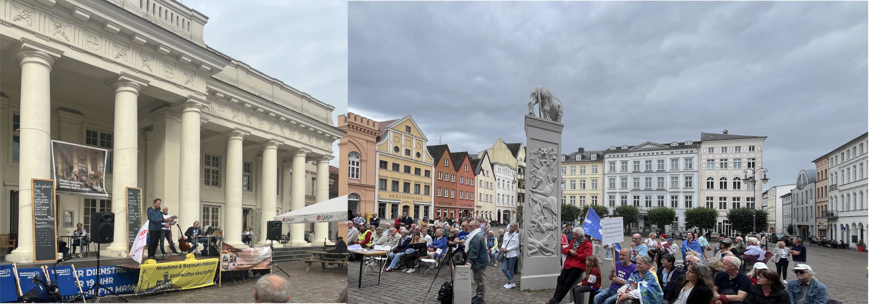 Hiroshima GedenkenSchwerin6.8.2025