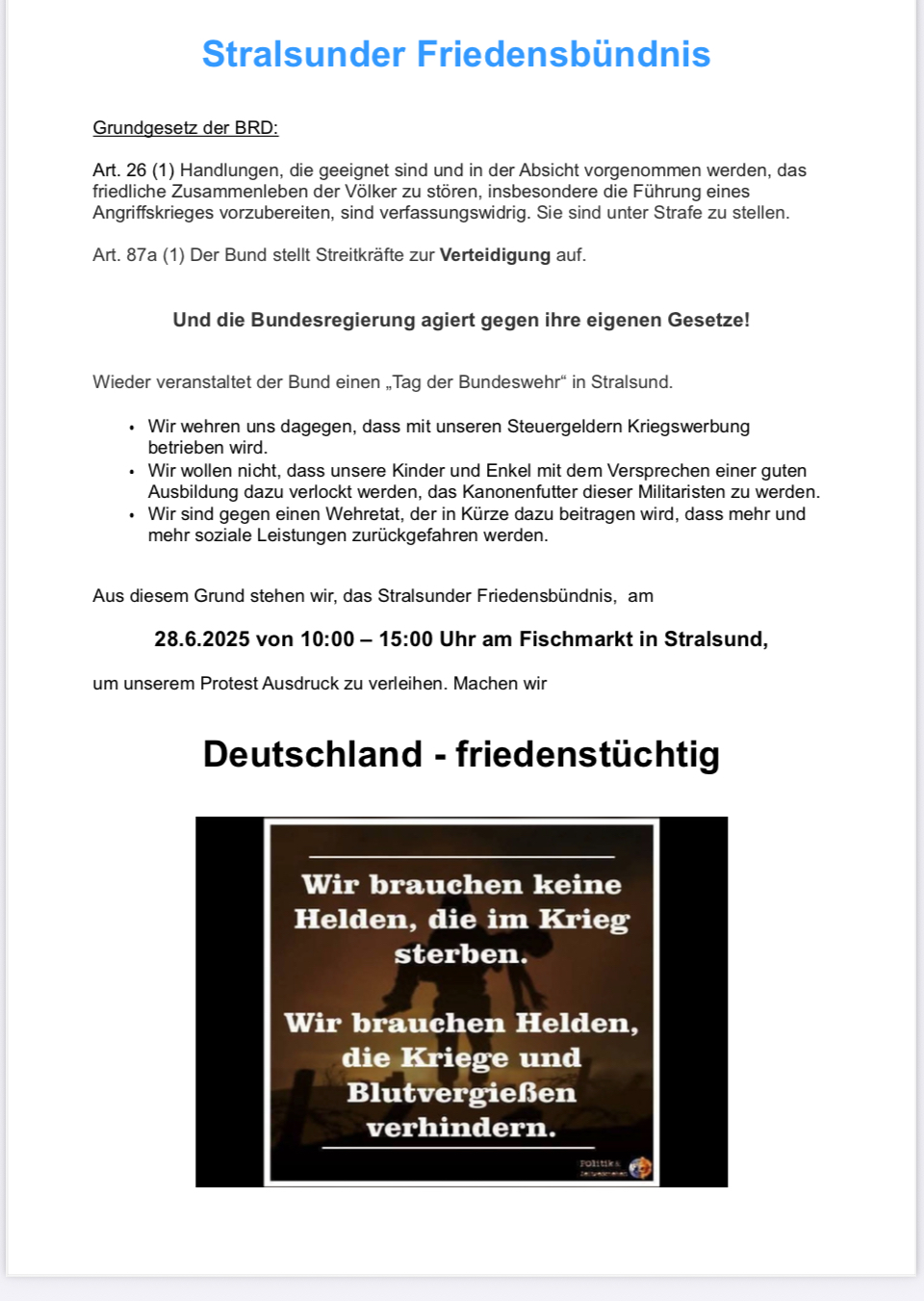 FlyerBundeswehrtag