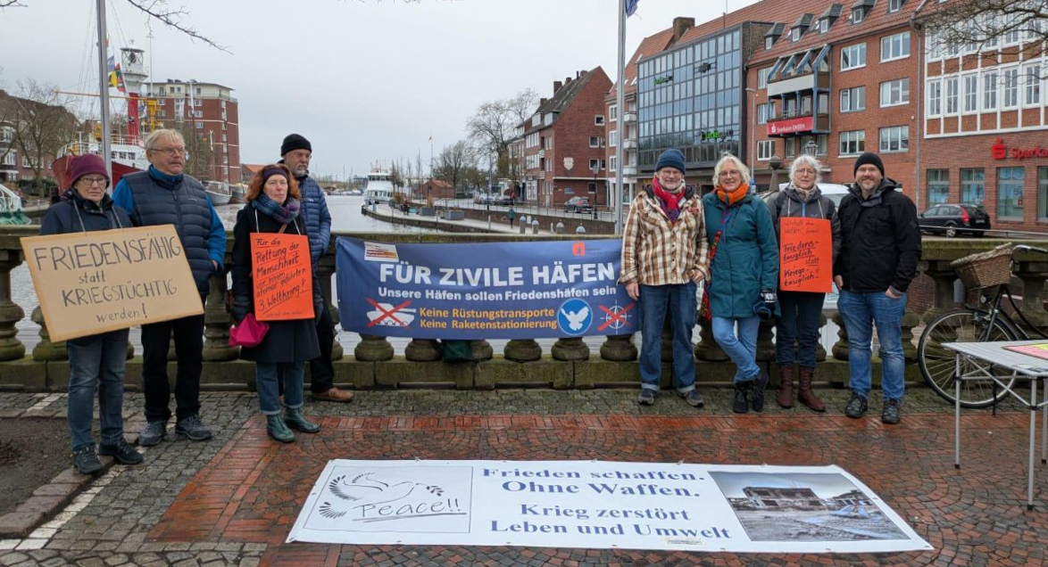 Emden Friedensmahnwache25.01.2025