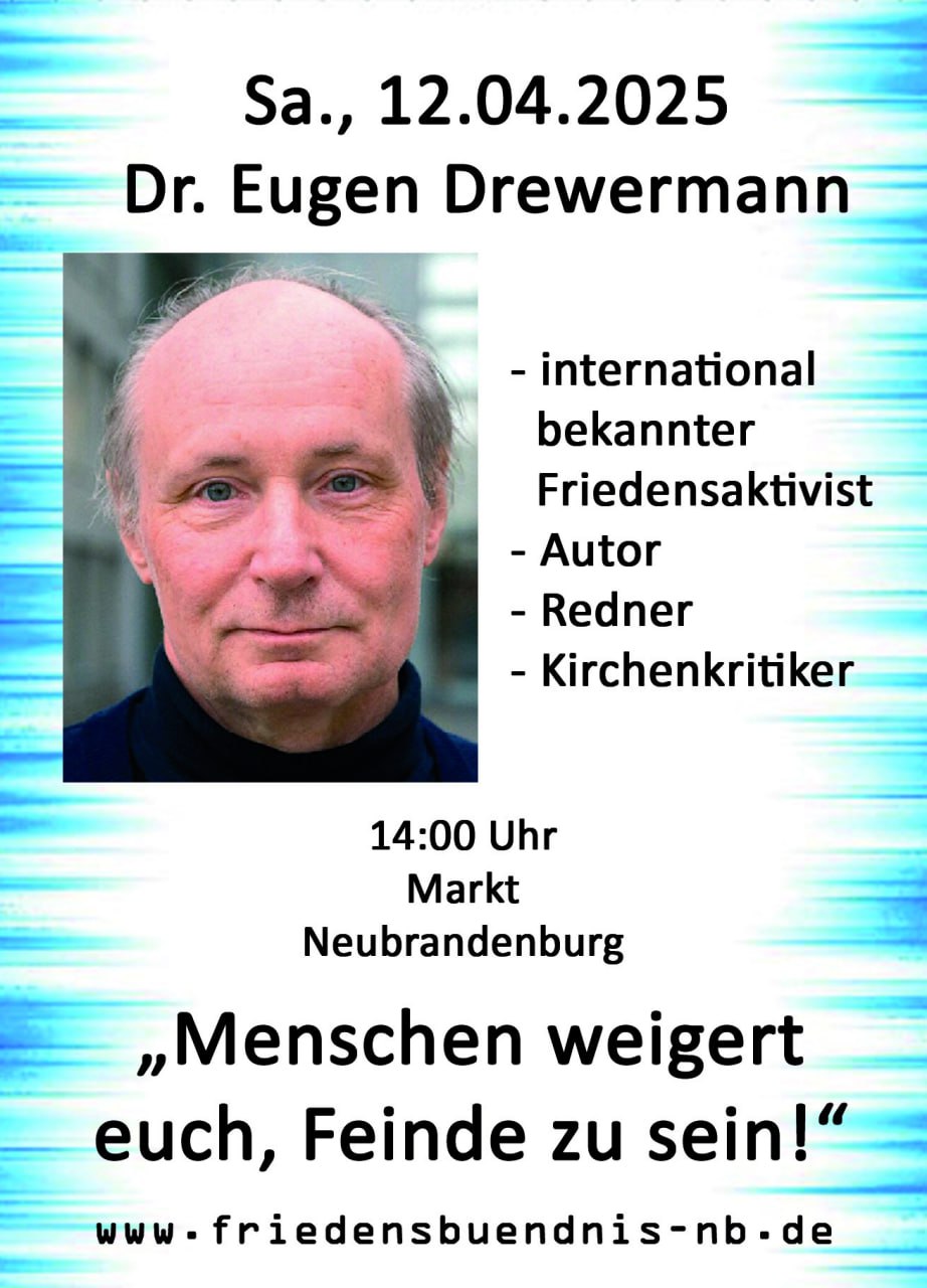 Rückseite Osterforum Drewermann