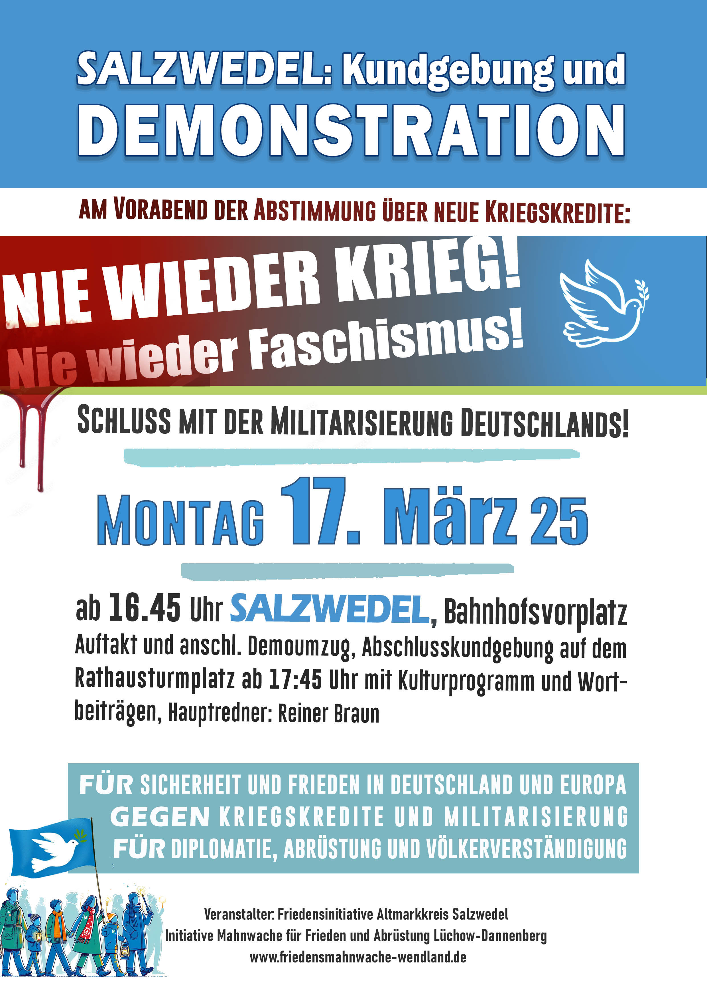 Plakat SAW 17. März