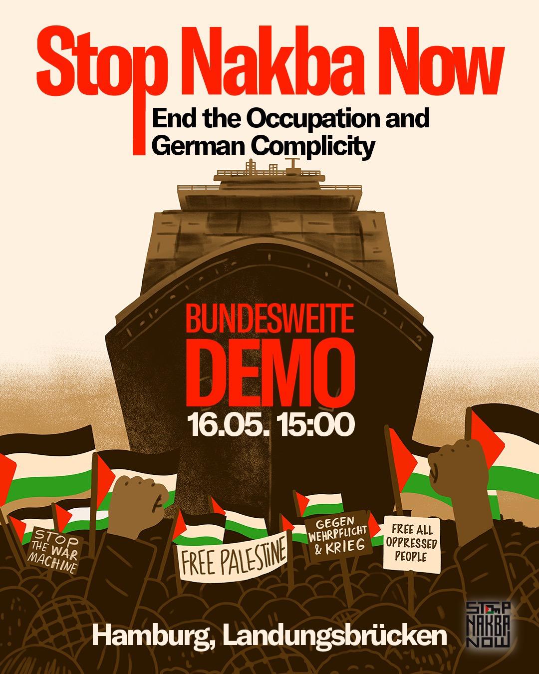 Nakba Tag16.05.2026 DemoHH