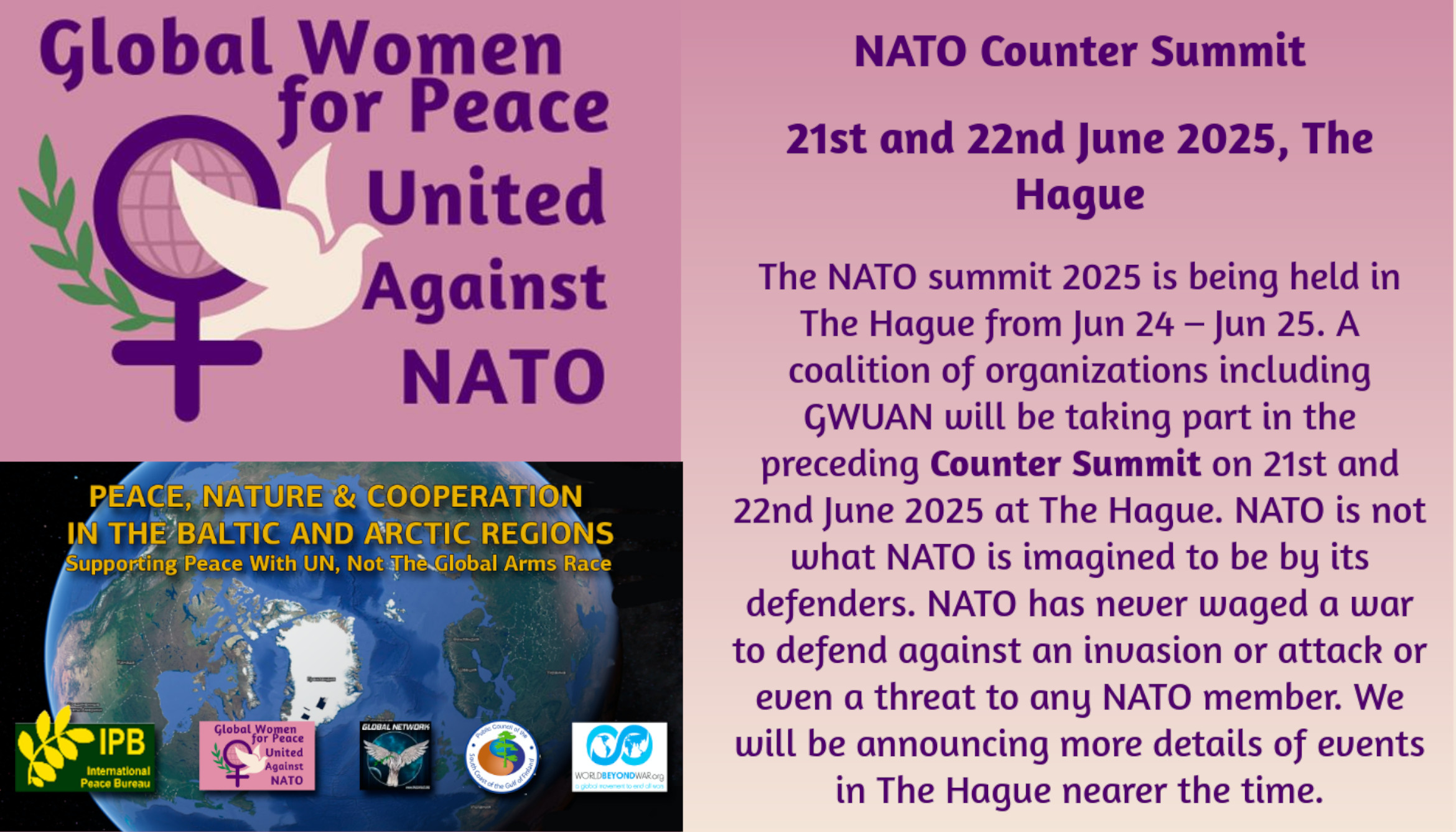 NATOcountersummit balticarctic